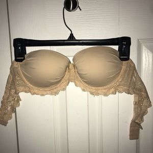 Ultra push up strapless bra